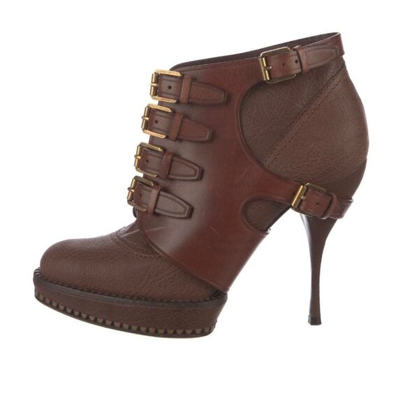 Dior Shoes - Christian Dior Brown Ankle Boots